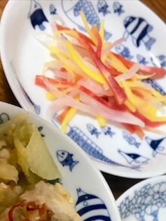 カラー人参と大根なます。-レシピのメイン写真