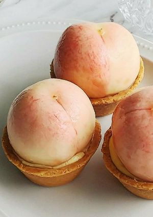 丸ごと桃タルト-レシピのメイン写真