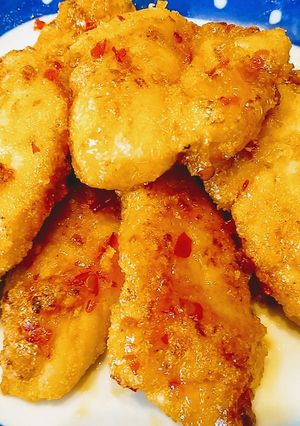 チリチリチキンのコーンミール揚げ焼き-レシピのメイン写真
