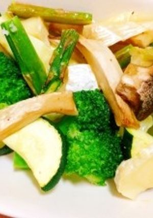 【簡単】焼き野菜切って乗せてグリル任せ♪-レシピのメイン写真