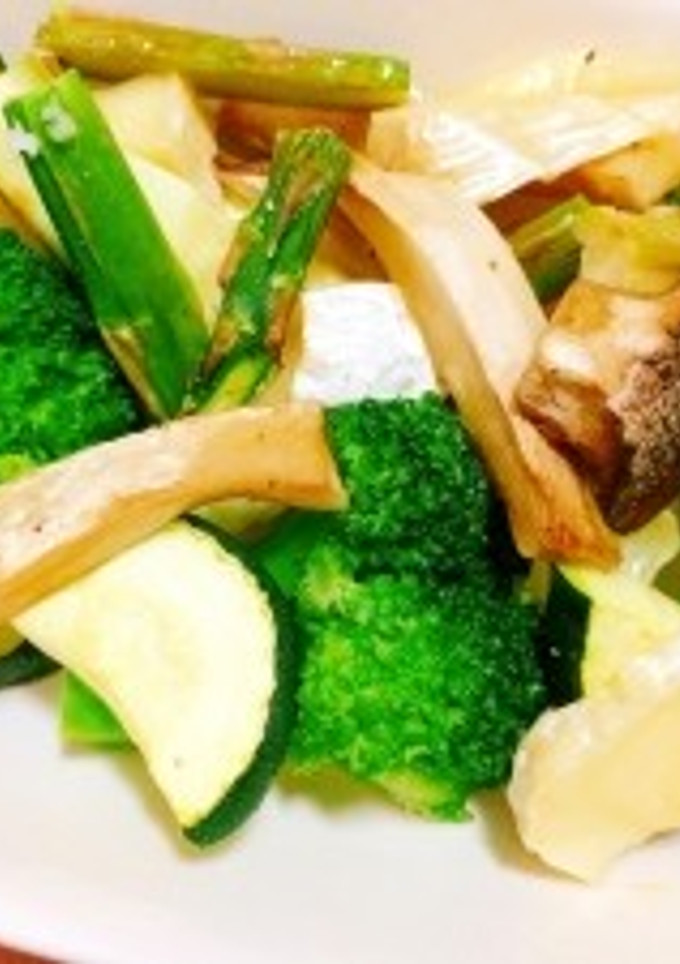 【簡単】焼き野菜切って乗せてグリル任せ♪-レシピのメイン写真