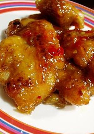 鶏から揚げのチリソース絡め♡-レシピのメイン写真
