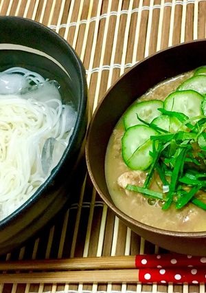 簡単☆冷や汁風そうめん-レシピのメイン写真