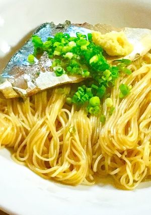 滋賀県郷土料理☆焼きさばそうめん-レシピのメイン写真