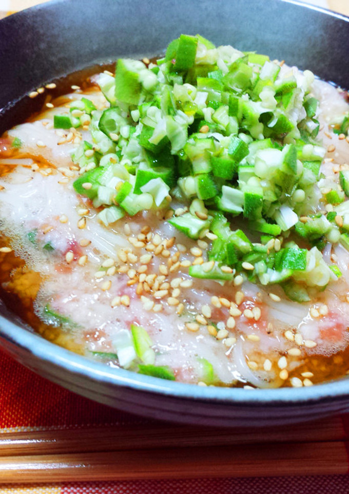 とろねば簡単☆梅そうめん-レシピのメイン写真