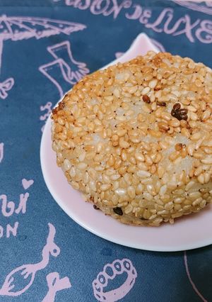 フライパンで！簡単ヘルシー！ゴマ団子-レシピのメイン写真