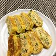 混ぜて焼くだけ!なめ茸の卵焼き