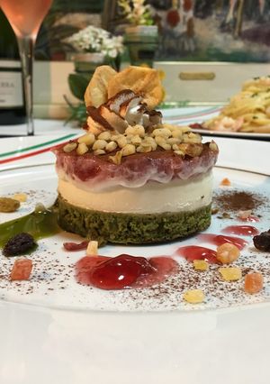 苺アイスと抹茶パンケーキの初恋ドルチェ♡-レシピのメイン写真