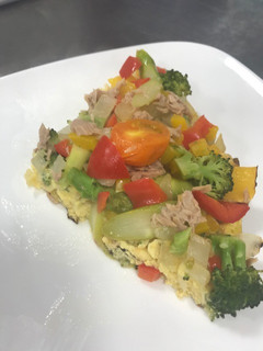 炒めたまねぎ夏野菜オムレツ【JA福岡市】-レシピのメイン写真