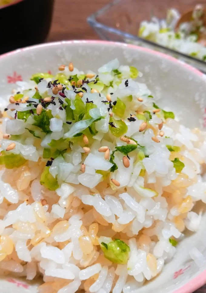 もう捨てない！大根の葉の青菜ごはん-レシピのメイン写真