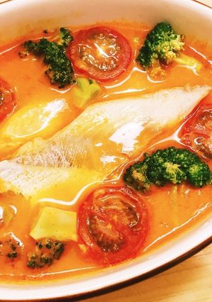 パスタソースで鱈のアクアパッツァ風-レシピのメイン写真