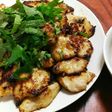 鶏胸肉のめんつゆマヨ焼き❤梅味噌和え