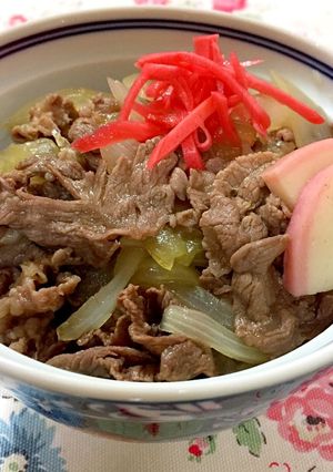 簡単 我が家の牛丼 「吉野家風」-レシピのメイン写真