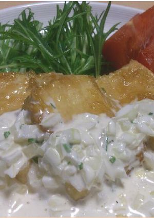 木綿豆腐でチキン南蛮風-レシピのメイン写真