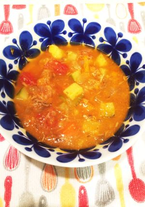 ☆野菜たっぷり簡単ミネストローネ☆-レシピのメイン写真