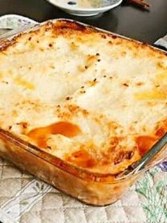 コストコマッシュポテト粉でシェパーズパイ-レシピのメイン写真