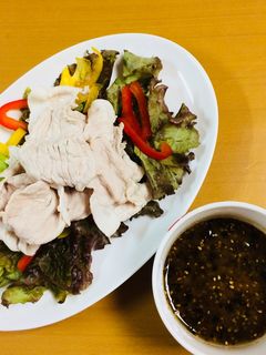ピリ辛香味ダレの冷しゃぶサラダ-レシピのメイン写真