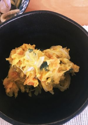 レンジで簡単 ポン酢でかぼちゃサラダ-レシピのメイン写真