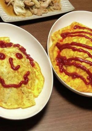 炊飯器で簡単オムライス-レシピのメイン写真