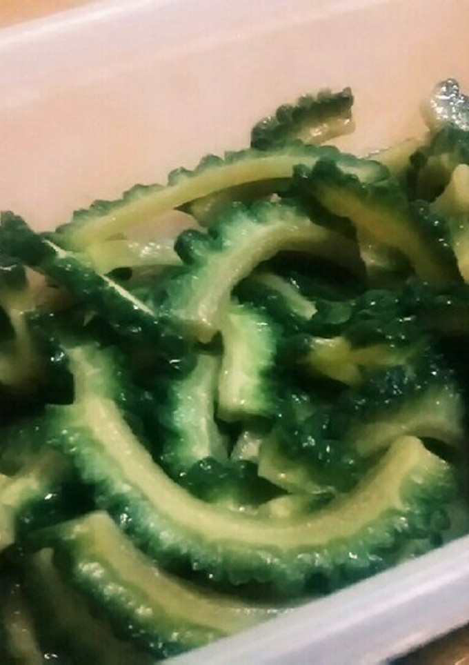 簡単苦美味しい◎ゴーヤの焼き浸し-レシピのメイン写真