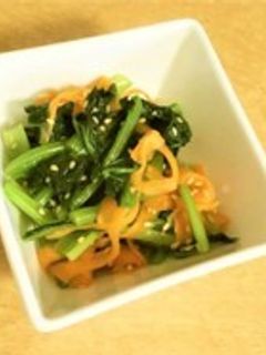 小松菜のごま酢和え-レシピのメイン写真