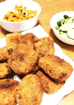そら豆とエビのクリームコロッケ-レシピのメイン写真