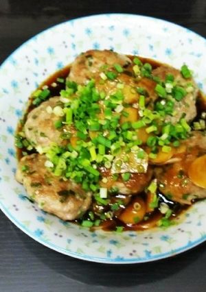 残り物でつくねハンバーグ-レシピのメイン写真