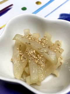 大根のごま炒め-レシピのメイン写真