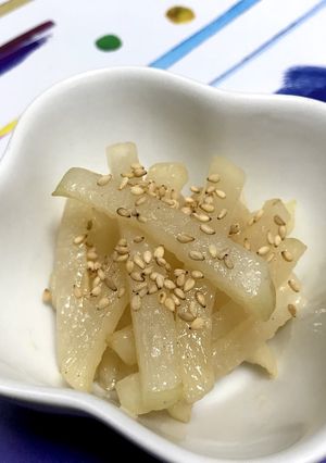 大根のごま炒め-レシピのメイン写真