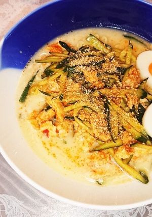 ピリ辛冷やし塩とんこつラーメン-レシピのメイン写真