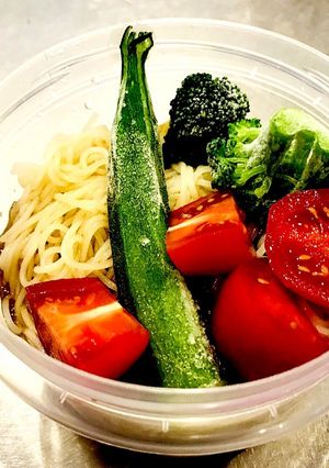 簡単お弁当！ははつゆぶっかけ素麺-レシピのメイン写真