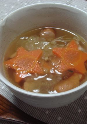 子供も大好き野菜スープ-レシピのメイン写真