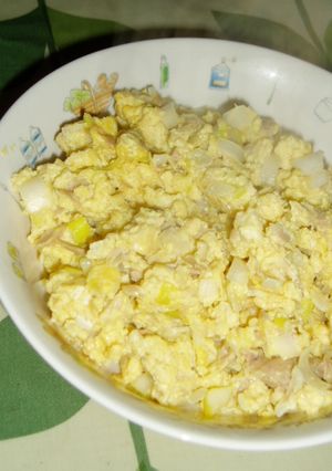 簡単おかず♪ツナ卵-レシピのメイン写真