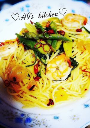 白だしで！本格！お店の味！ペペロンチーノ-レシピのメイン写真