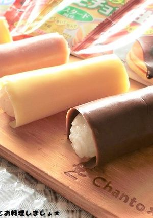 スライス生チョコで簡単★チョコおはぎ-レシピのメイン写真