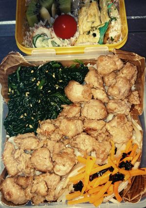 男飯！和風ビビンバ弁当-レシピのメイン写真