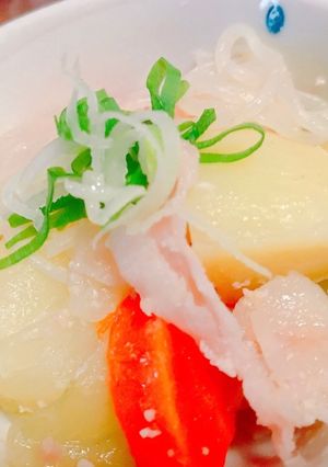 ストウブであっさり塩肉じゃが-レシピのメイン写真