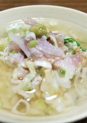 アジのたたきのお茶漬け-レシピのメイン写真