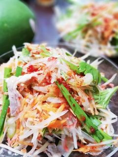 ソムタムサラダ★ タイ料理★ パパイヤ-レシピのメイン写真