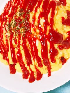 バターライスのオムライス-レシピのメイン写真