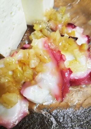 HLV活用　タコのカルパッチョ-レシピのメイン写真