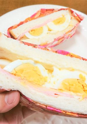 卵好きにはたまらない噂のデビルサンド♡-レシピのメイン写真
