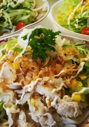 暑い日のランチに☆サラダうどん-レシピのメイン写真