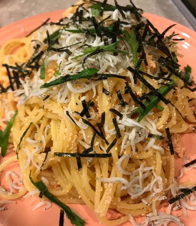 たらことしらすの和風パスタ by トーキョー 【クックパッド】 簡単