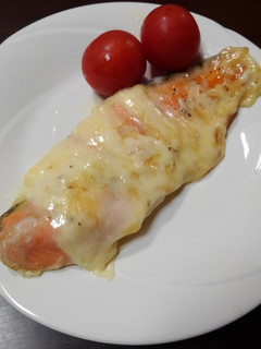 チーズがトロトロ香ばしい!鮭のチーズ焼き-レシピのメイン写真