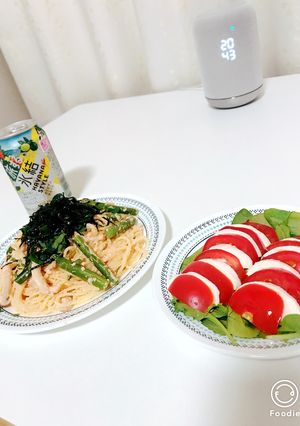 明太子クリームパスタ-レシピのメイン写真