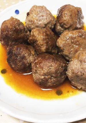 トマトin肉だんご-レシピのメイン写真