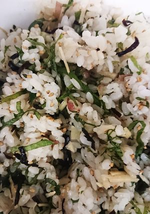 さっぱり簡単!!大葉たっぷりの混ぜご飯-レシピのメイン写真