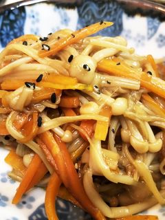 副菜 にんじんとえのき-レシピのメイン写真