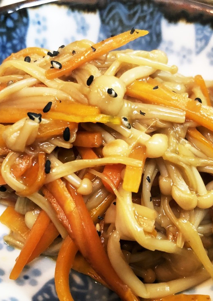 副菜 にんじんとえのき-レシピのメイン写真